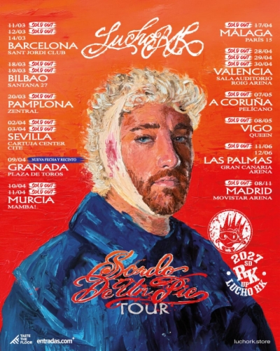 Imagen de LUCHO RK VENDE TODAS LAS ENTRADAS DE SU GIRA